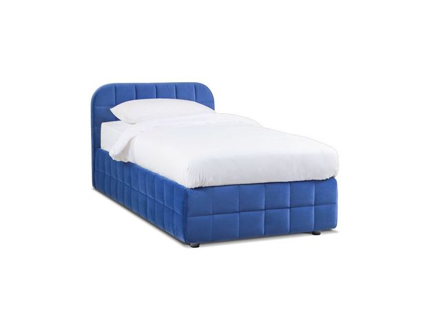 Кровать-тахта с подъемным механизмом Лакко Classic цвет синий,голубой  (код 71002)