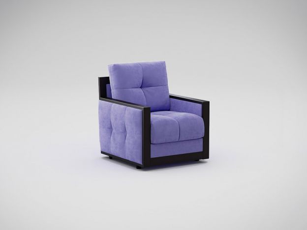 Кресло MOON 015 цвет синий,сиреневый