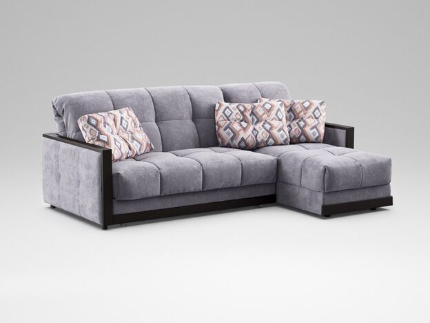 Угловой диван MOON 015 цвет серый