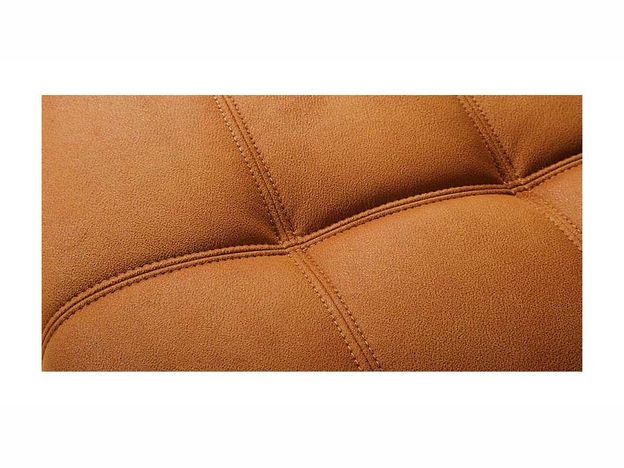 Угловой диван Даллас цвет оранжевый,коричневый (фото 15129)