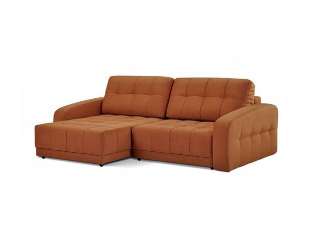 Угловой диван Джефферсон цвет коричневый (фото 29367)