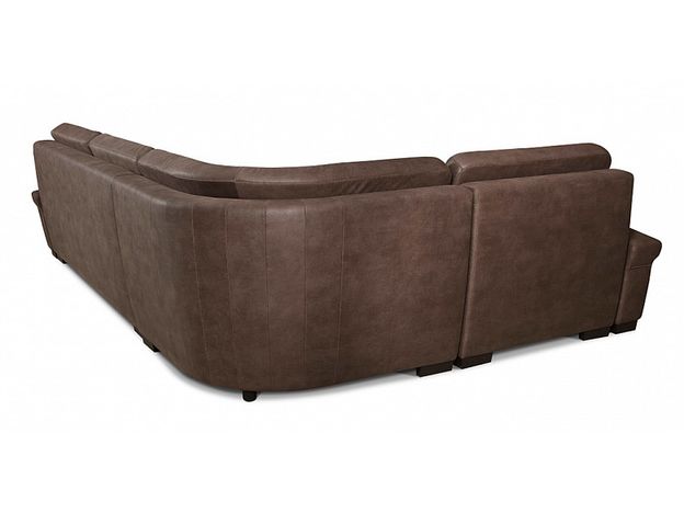 Угловой диван Лангрей цвет коричневый (фото 24789)