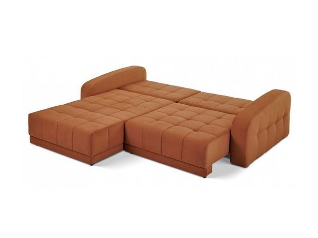 Угловой диван Джефферсон цвет коричневый (фото 29370)