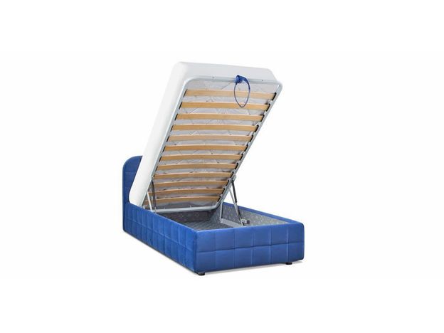 Кровать-тахта с подъемным механизмом Лакко Classic цвет синий,голубой (фото 129869) Кровать-тахта с подъемным механизмом Лакко Classic цвет синий,голубой (фото 129869)