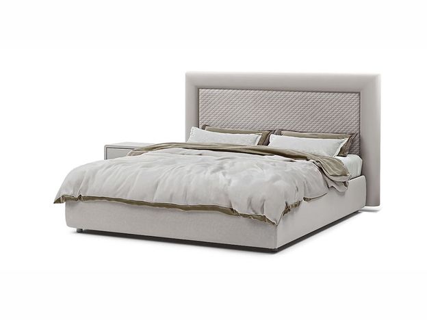Кровать с подъемным механизмом Антика цвет серый  (код 537856)