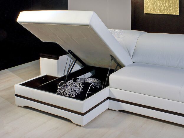 Угловой диван Калинка 65 цвет белый (фото 61330)