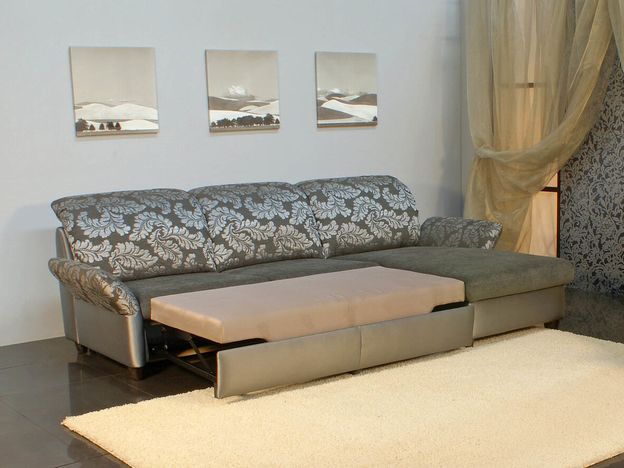 Угловой диван Селин цвет серый (фото 64060)