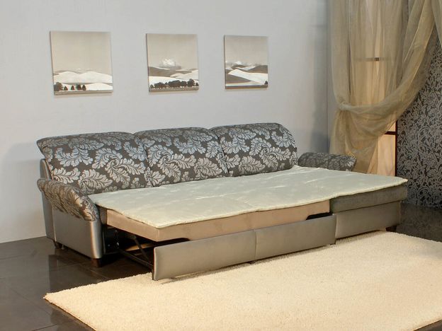 Угловой диван Селин цвет серый (фото 64062)