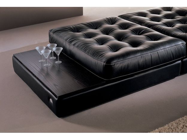 Угловой диван Калинка 56 цвет черный (фото 114844)