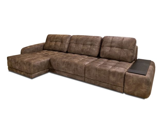 Угловой диван Джефферсон цвет коричневый  (код 802557)