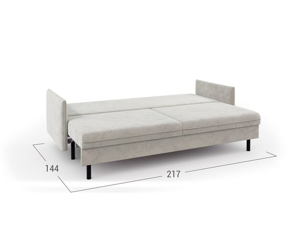 Диван Берг 140 цвет белый,бежевый,серый (фото 146314)