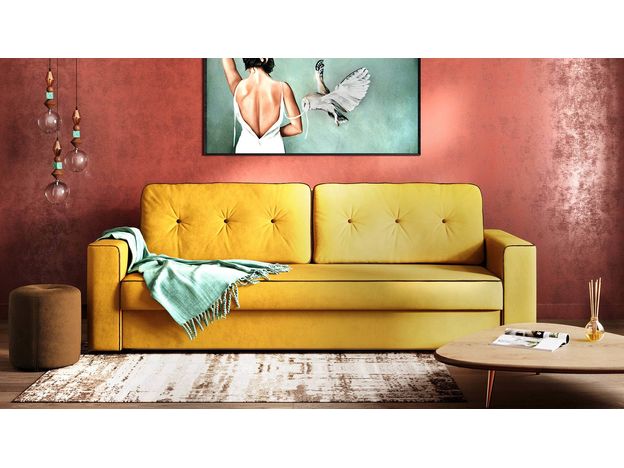 Диван Моди 122 цвет желтый (фото 151142)