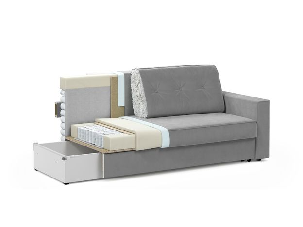 Диван Моди 122 цвет красный (фото 151042)