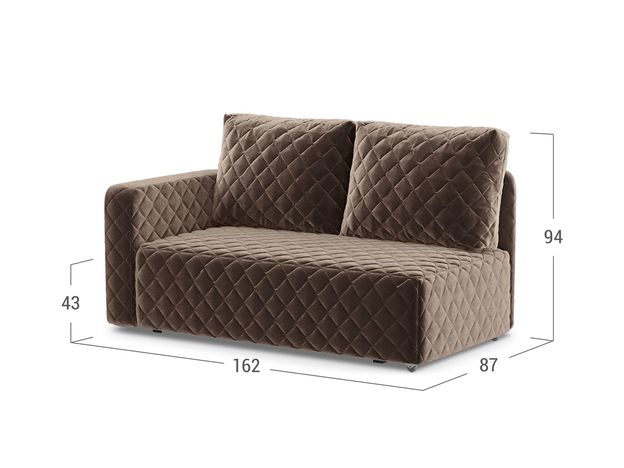 Диван кушетка Марсель 087 цвет коричневый (фото 151631) Диван кушетка Марсель 087 цвет коричневый (фото 151631)