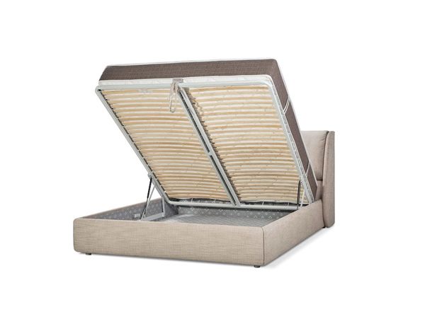 Кровать с подъемным механизмом Маранелло цвет бежевый (фото 33952)