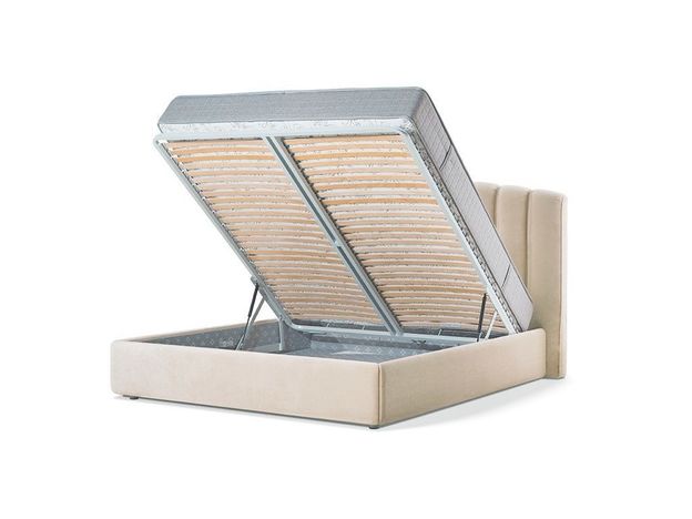 Кровать с подъемным механизмом Мадейра цвет бежевый (фото 49240)