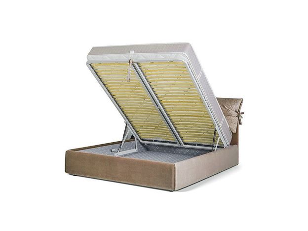 Кровать с подъемным механизмом Марлен цвет бежевый,коричневый (фото 48495) Кровать с подъемным механизмом Марлен цвет бежевый,коричневый (фото 48495)