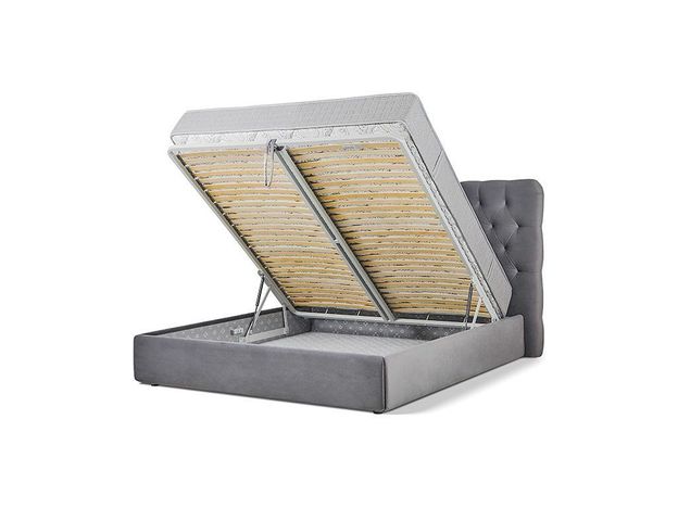 Кровать с подъемным механизмом Торре-Мелисса цвет серый (фото 50696) Кровать с подъемным механизмом Торре-Мелисса цвет серый (фото 50696)