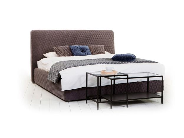 Кровать с подъемным механизмом Капри Diamond цвет коричневый (фото 45038)
