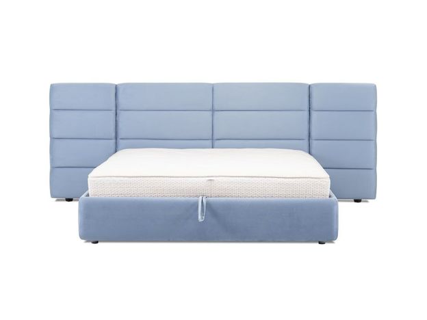 Кровать с подъемным механизмом Патриция MAX цвет синий,голубой (фото 133335)