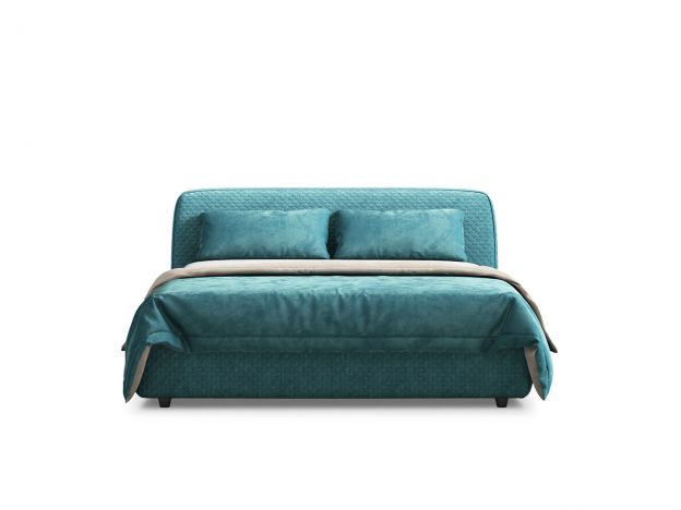 Кровать с подъёмным механизмом MOON 1008 цвет зеленый (фото 146004)