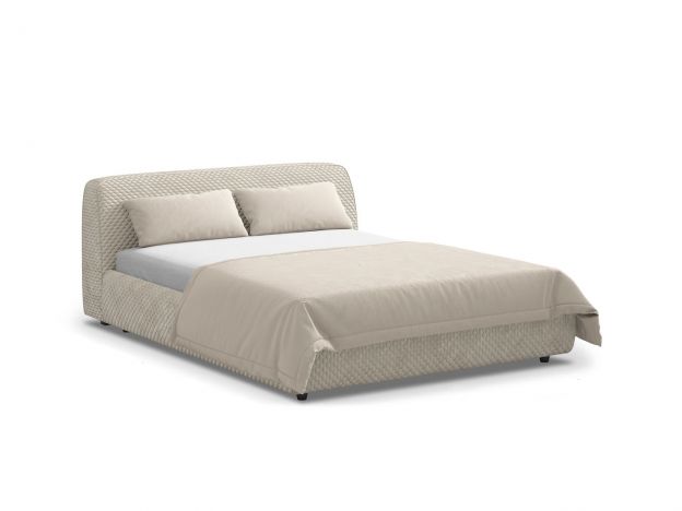 Кровать с подъёмным механизмом MOON 1008 цвет бежевый  (код 814554)