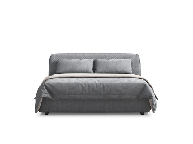 Кровать с подъёмным механизмом MOON 1008 цвет серый (фото 155064)
