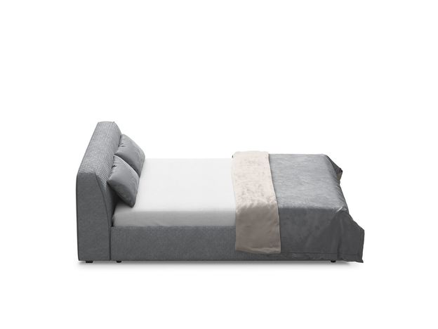 Кровать с подъёмным механизмом MOON 1008 цвет серый (фото 155068)