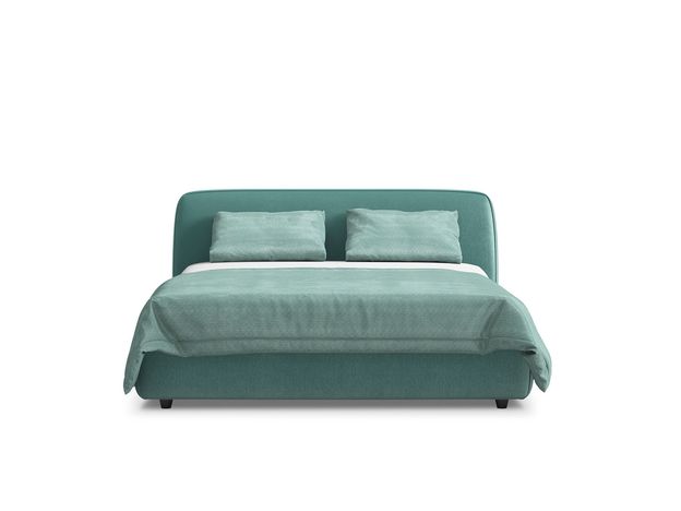 Кровать с подъёмным механизмом MOON 1008 цвет зеленый (фото 155150)