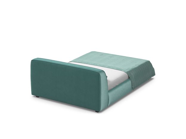 Кровать с подъёмным механизмом MOON 1008 цвет зеленый (фото 155153)