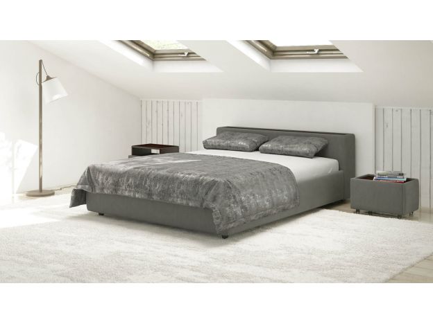 Кровать с подъёмным механизмом MOON 1007 цвет серый (фото 155502) Кровать с подъёмным механизмом MOON 1007 цвет серый (фото 155502)