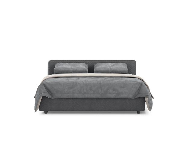 Кровать с подъёмным механизмом MOON 1007 цвет серый (фото 155555)