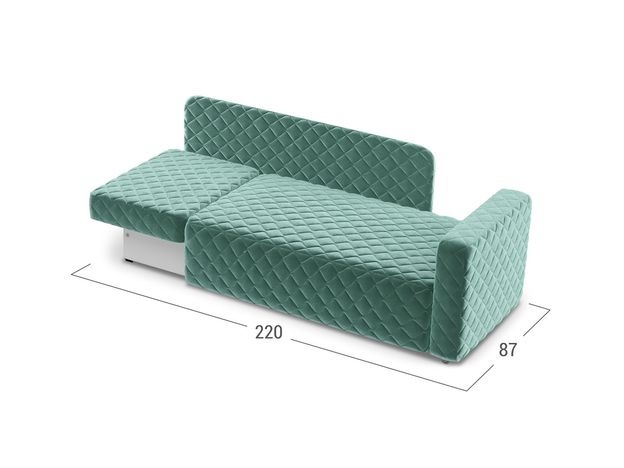 Диван кушетка Марсель 087 цвет зеленый (фото 158526) Диван кушетка Марсель 087 цвет зеленый (фото 158526)