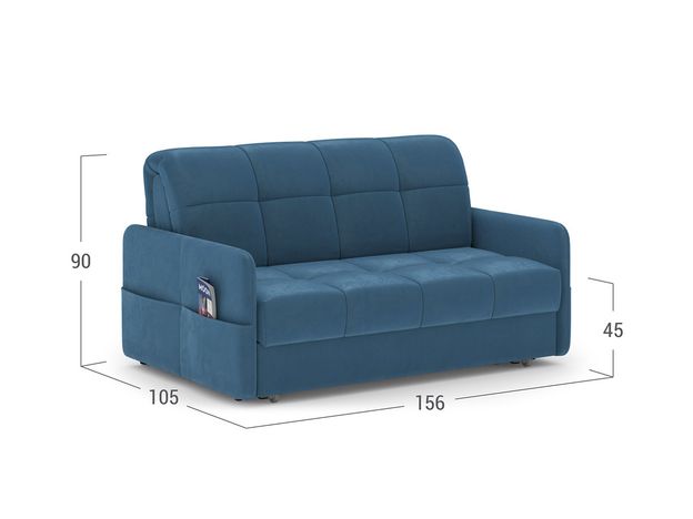 Диван MOON 120 цвет синий,бирюза (фото 147025) Диван MOON 120 цвет синий,бирюза (фото 147025)