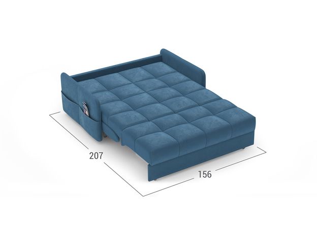 Диван MOON 120 цвет синий,бирюза (фото 147026) Диван MOON 120 цвет синий,бирюза (фото 147026)