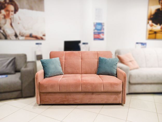 Диван MOON 120 цвет розовый (фото 150503)