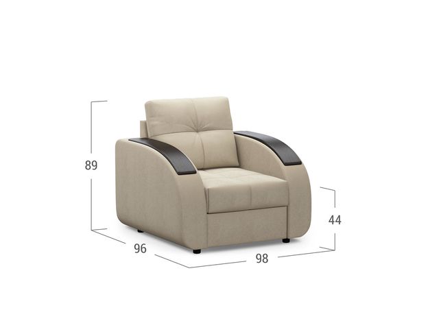 Кресло Рио 109 цвет бежевый (фото 152284)