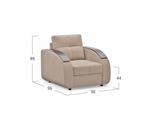 Кресло Рио 109 цвет бежевый (фото 152290)