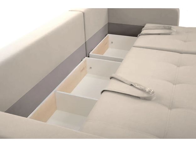 Угловой диван Хэнк цвет бежевый (фото 156074)