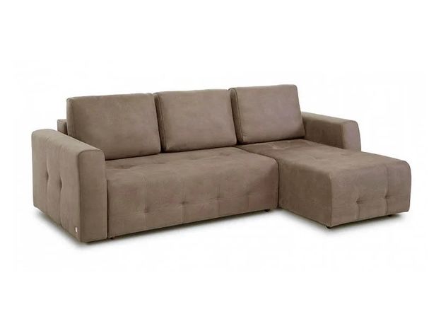 Угловой диван Хэнк модульный цвет коричневый (фото 143828)