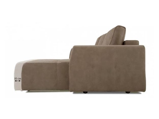 Угловой диван Хэнк модульный цвет коричневый (фото 143829)