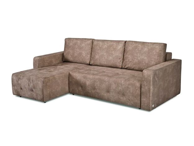 Угловой диван Хэнк цвет коричневый (фото 156051)
