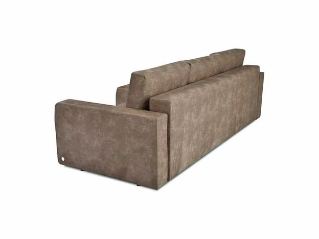 Угловой диван Хэнк цвет коричневый (фото 156053)