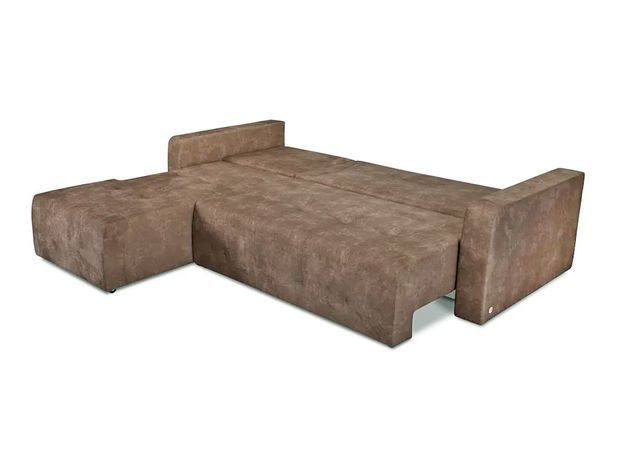 Угловой диван Хэнк цвет коричневый (фото 156055)