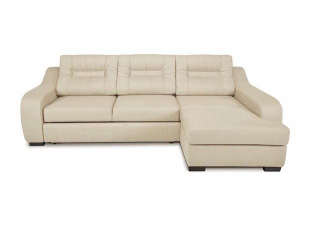 Угловой диван Ройс цвет белый,бежевый  (код 223549)