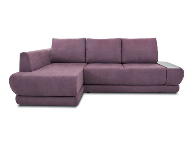 Угловой диван Гранде цвет фиолетовый,сиреневый  (код 842541)