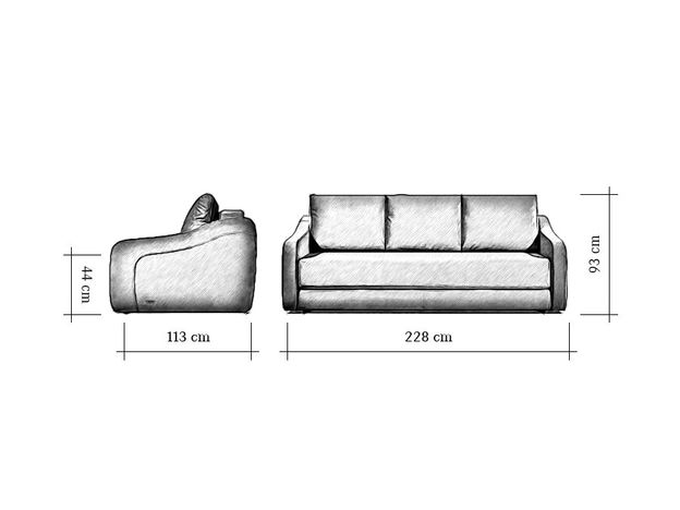 Диван Иден цвет белый,бежевый (фото 108435)