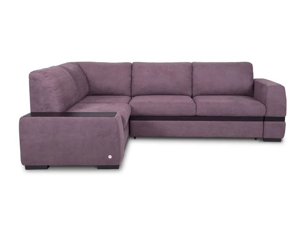 Угловой диван Миста цвет фиолетовый,сиреневый  (код 163396)