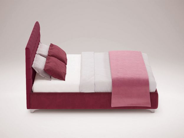 Кровать с подъемным механизмом MOON 1155 Sunshine цвет красный,бордовый (фото 164475)