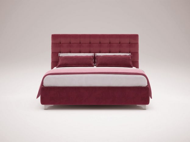 Кровать с подъемным механизмом MOON 1155 Sunshine цвет красный,бордовый (фото 164476)